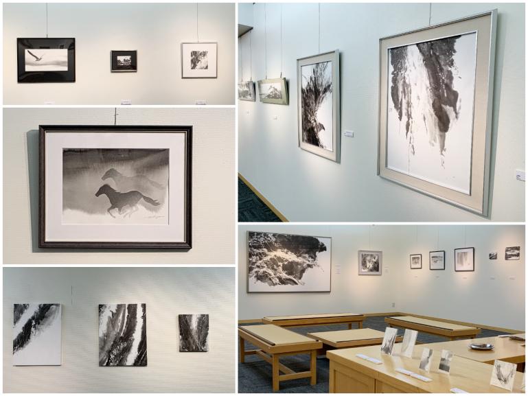 関野八千代　水墨画展